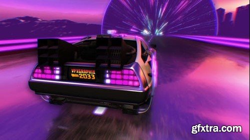 Videohive Car from the future 50387823