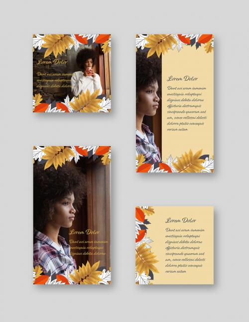 Autumn Foliage Social Set - 430847033