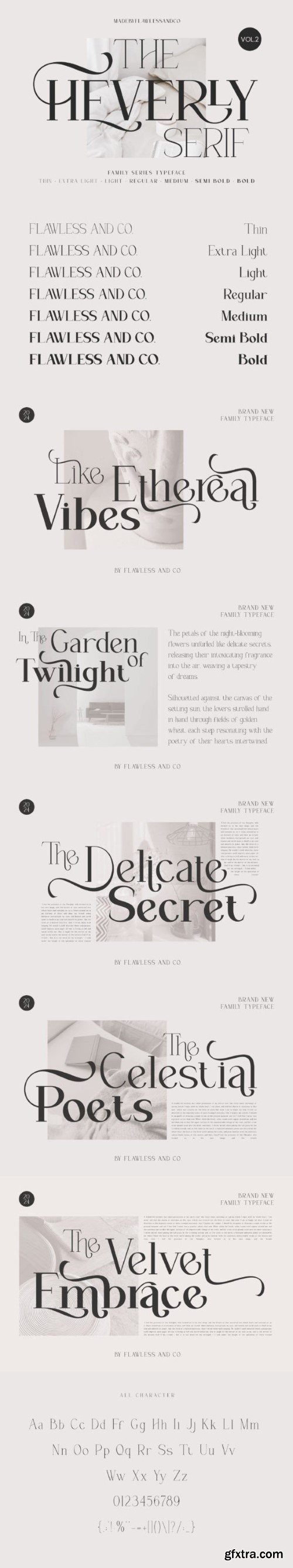 The Heverly Font Family