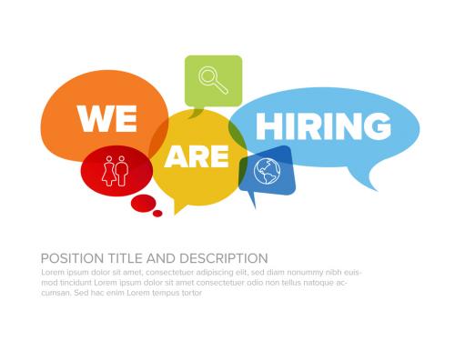 We Are Hiring Minimalistic Flyer Layout - 432005262