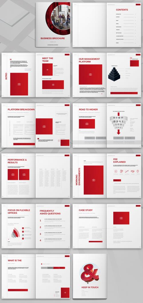 Business Brochure Layout - 432016654