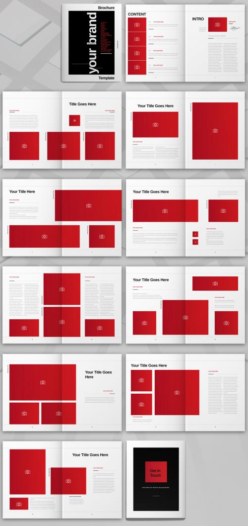 Company Profile Layout - 432016704