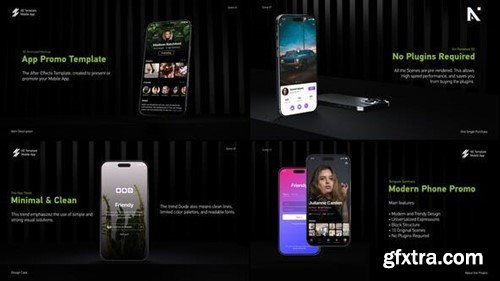 Videohive Modern Phone Mockup Promo 50749032