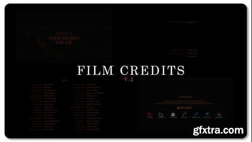 Videohive Film Credits V2 50759050