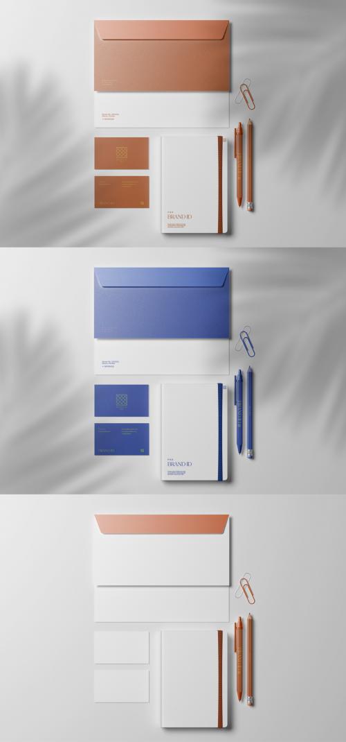 Envelope with Personal Planner Mockup - 432929121