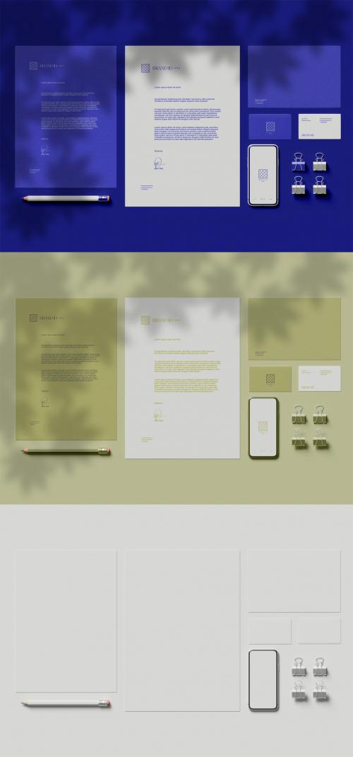 Two Letter with Envelope and Smartphone Mockup - 432929467