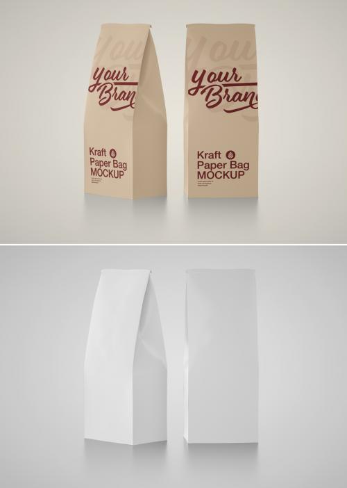 Kraft Paper Bag Mockup - 433119987