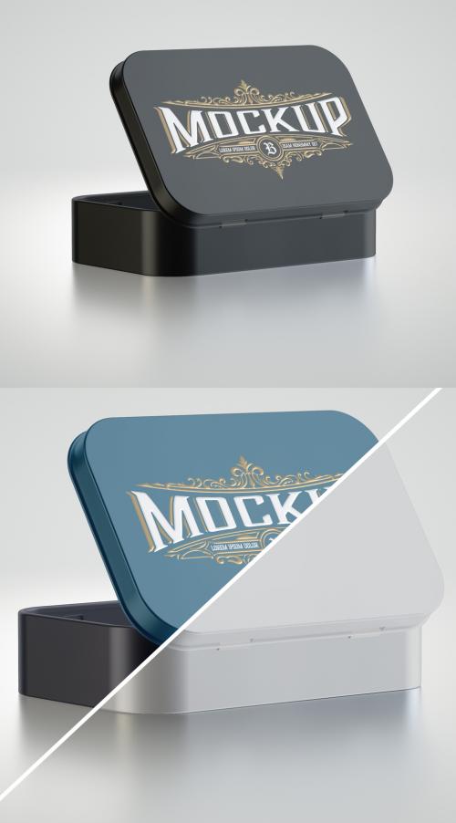 Colored Tin Mockup  - 433120282