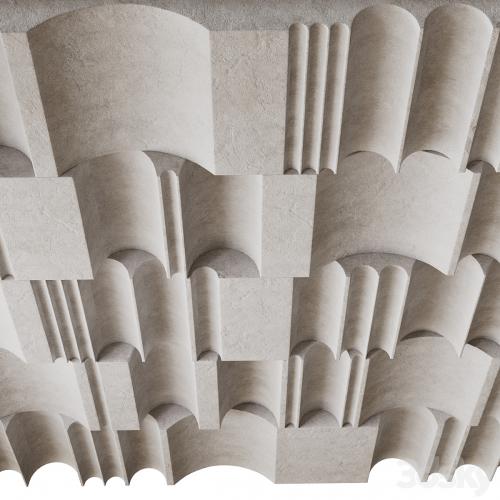 Decorative 3D wall panel 013