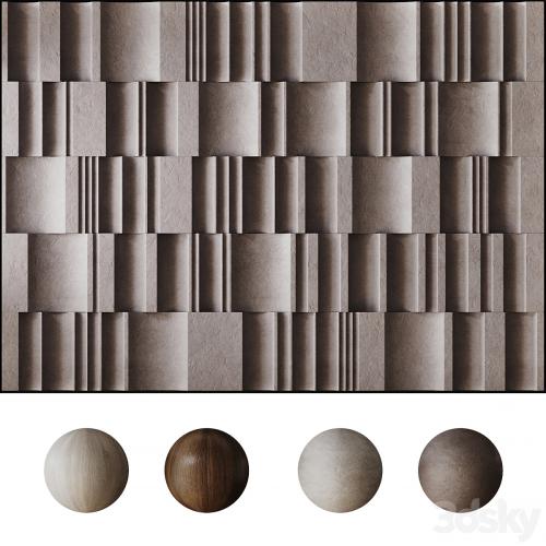 Decorative 3D wall panel 013