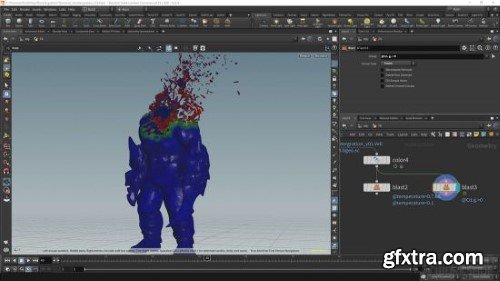 The Gnomon Workshop – Create Disintegration VFX in Houdini and Nuke