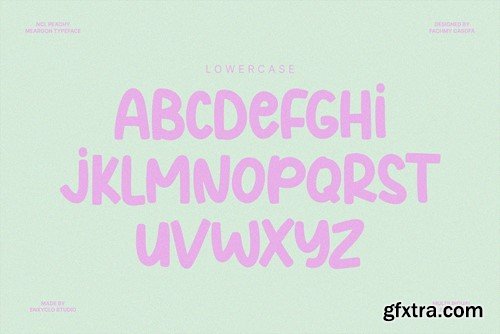 NCL Peachy Meargon - Playful Handwritten Font VWAD4L9