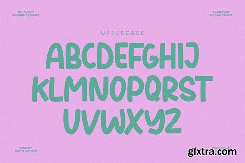 NCL Peachy Meargon - Playful Handwritten Font VWAD4L9