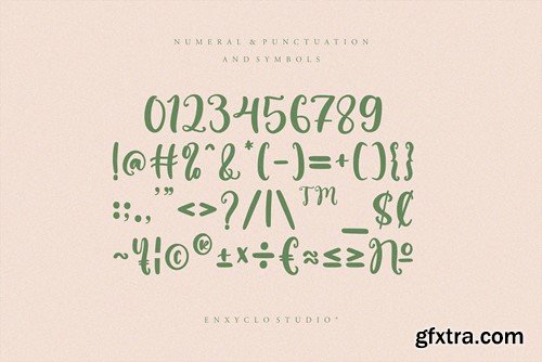 NCL Blovey Monjiteg - Handwritten Script Font V5J6HLW