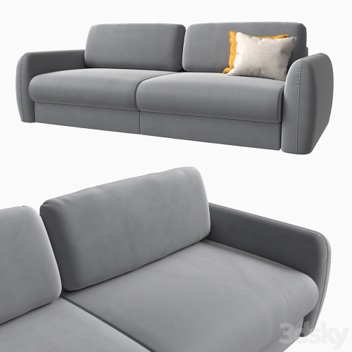 Sofa Biani Velvet Terra