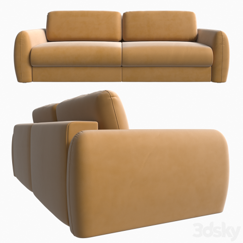 Sofa Biani Velvet Terra