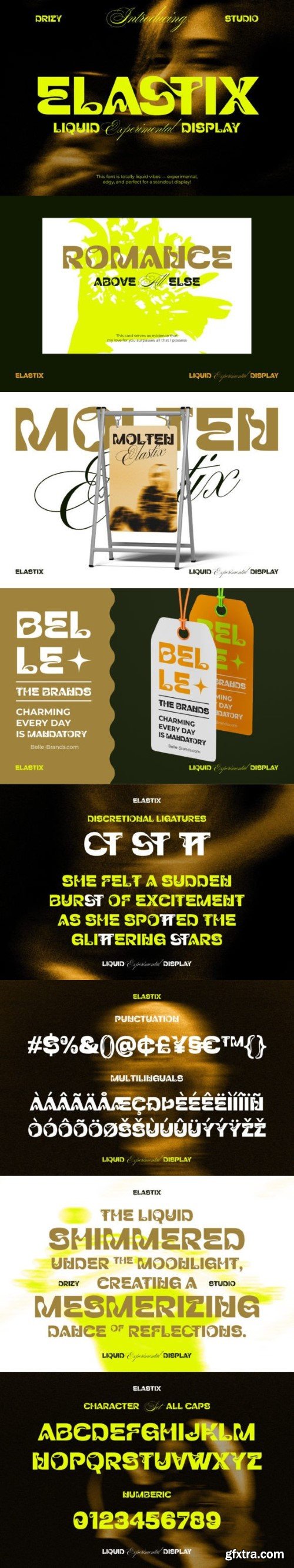 Elastix Font