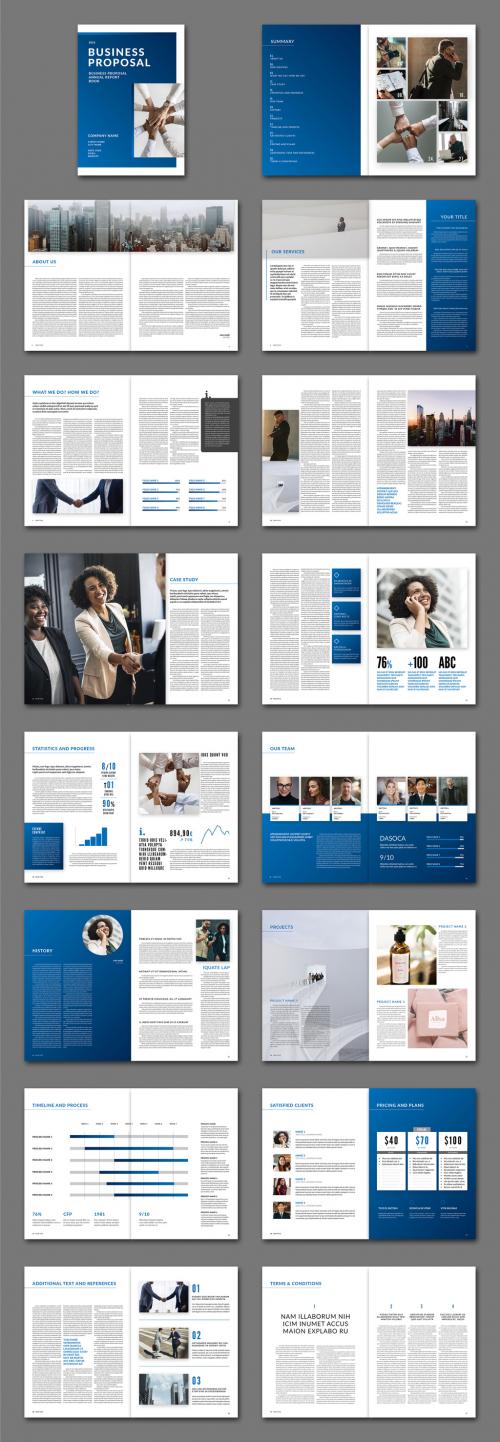 Business Proposal Layout - 433661973