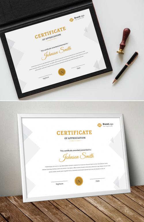Simple Certificate Layout - 434145908