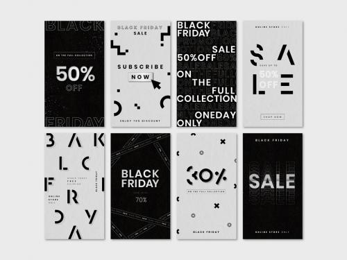 Black Friday Sale Banner Template - 434379893