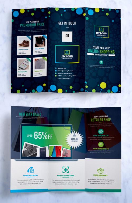 Promotional Tri-Fold Brochure Template - 434620621