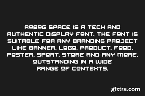 Robog Space - Digital & Tech Font CNFKVJF