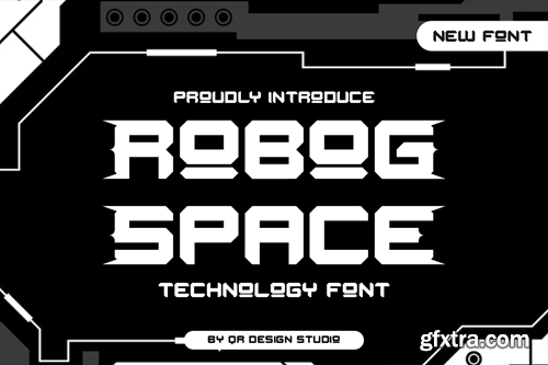 Robog Space - Digital & Tech Font CNFKVJF