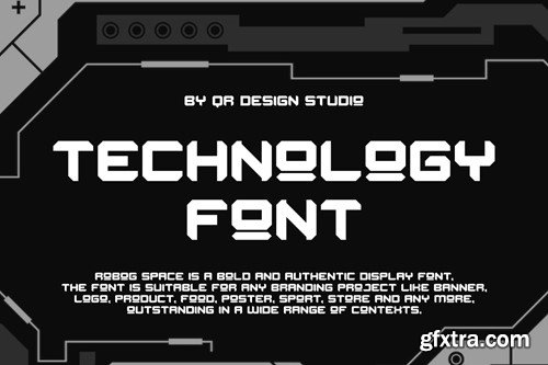 Robog Space - Digital & Tech Font CNFKVJF