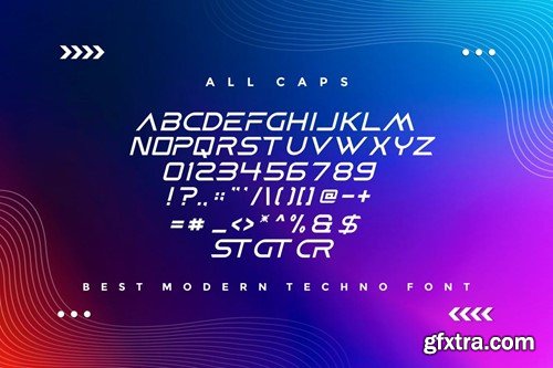 Cropast - Modern Techno Font 7ZYJ6W3