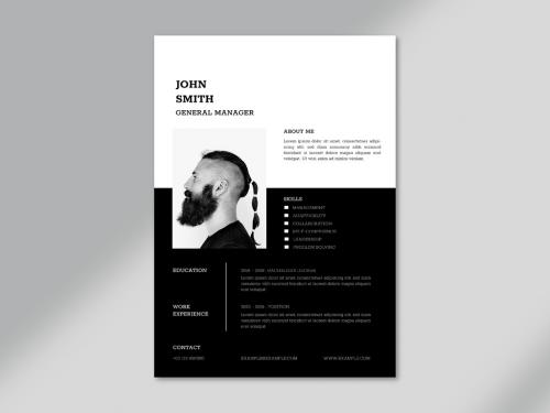 Professional Resume Template - 434788414