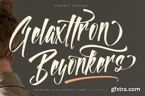 Gelaxttron Beyonkers Modern Calligraphy Font M9TTZYJ