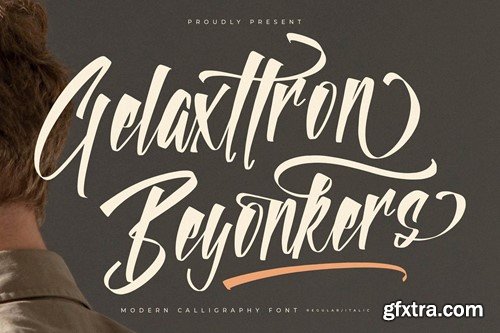 Gelaxttron Beyonkers Modern Calligraphy Font M9TTZYJ