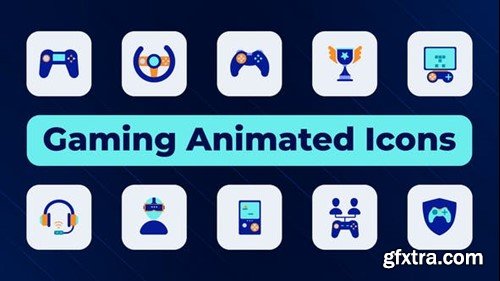 Videohive Gaming Animated Icons 50794576