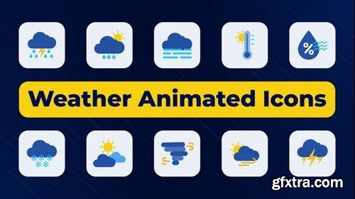 Videohive Weather Animated Icons 50794776