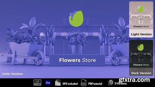 Videohive Flowers Store 50804384