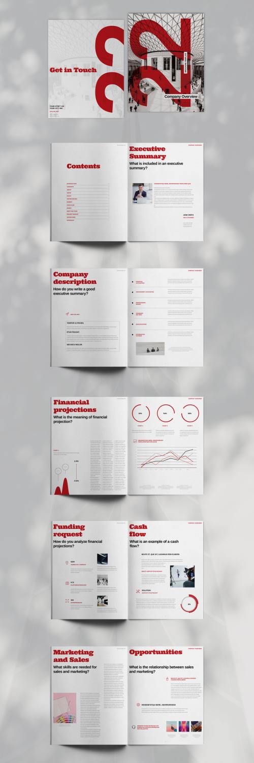 Business Brochure Layout - 435450061