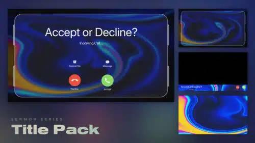 SermonBox - Accept or Decline - Series Pack - Premium $60