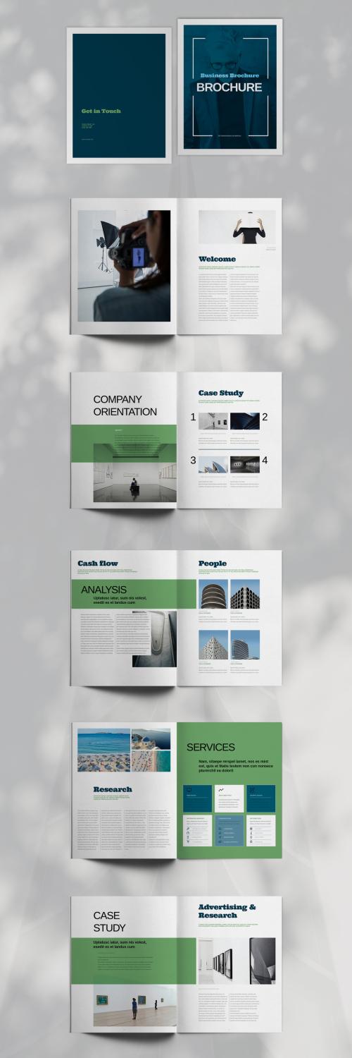 Modern Business Brochure Layout - 435450127