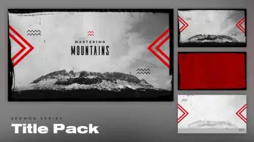 SermonBox - Mastering Mountains - Series Pack - Premium $60