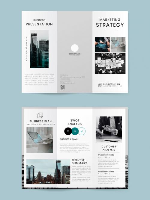 Business Plan Brochure Layout - 435667306