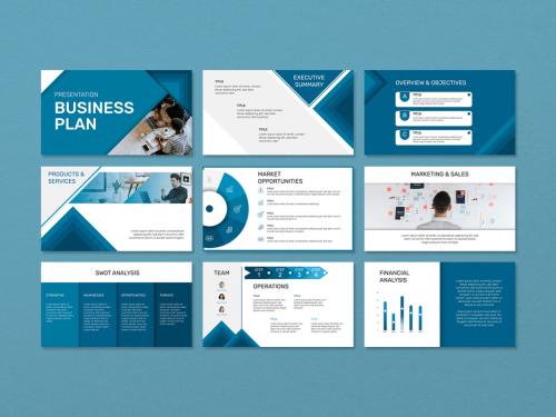 Editable Business Presentation Layout  - 435683302