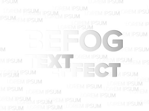 Fog Editable Text Effect - 435911226