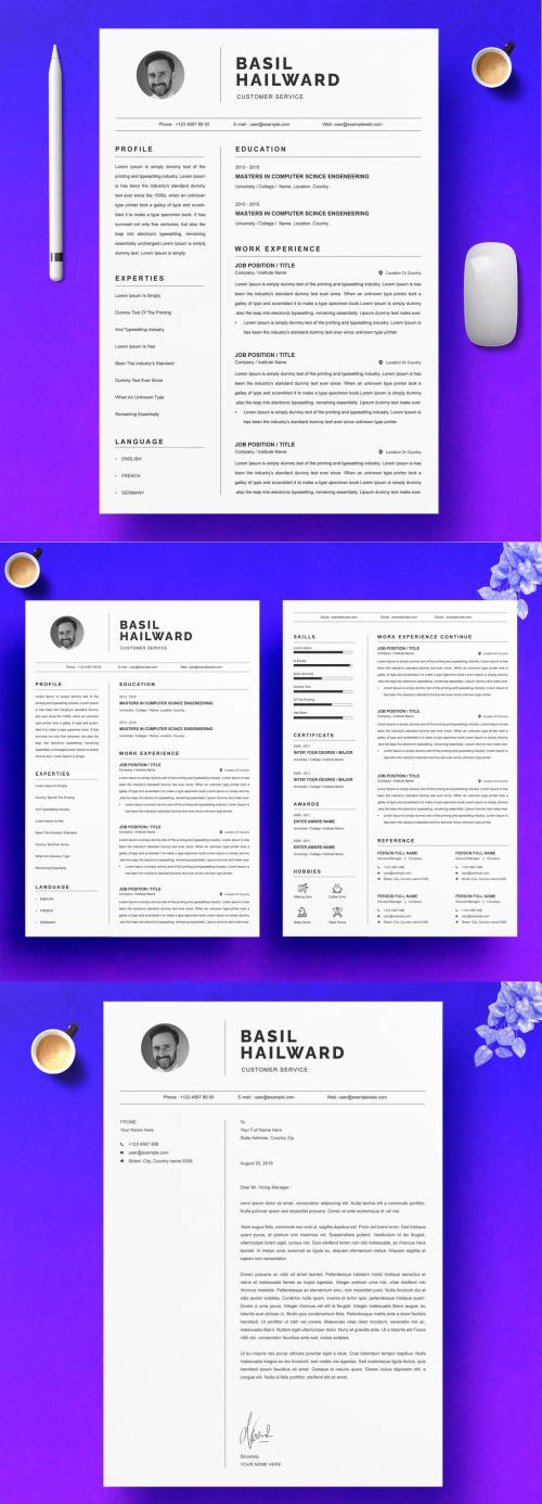 Clean and Professional Resume Layout - 436223833