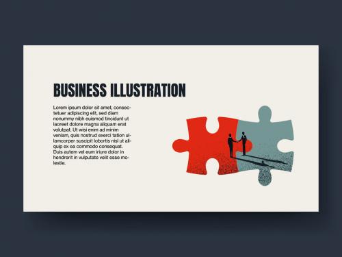 Business Cooperation Blog Post Layout - 436230573