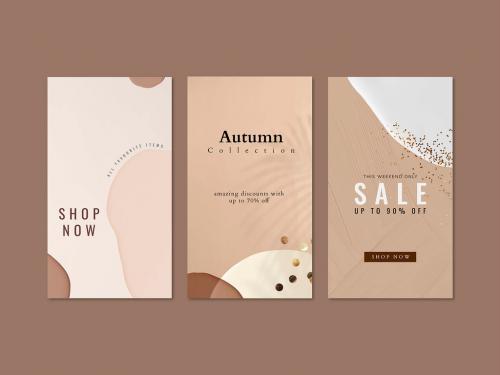 Fashion Sale Banner Layout Collection - 436243270