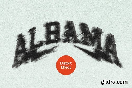 Grunge Misprint Text & Logo Effect E8LZBTA