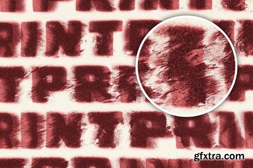 Grunge Misprint Text & Logo Effect E8LZBTA