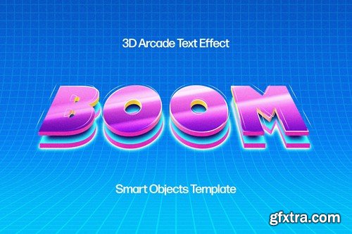 3D Motion Text Effect SK8E6PA