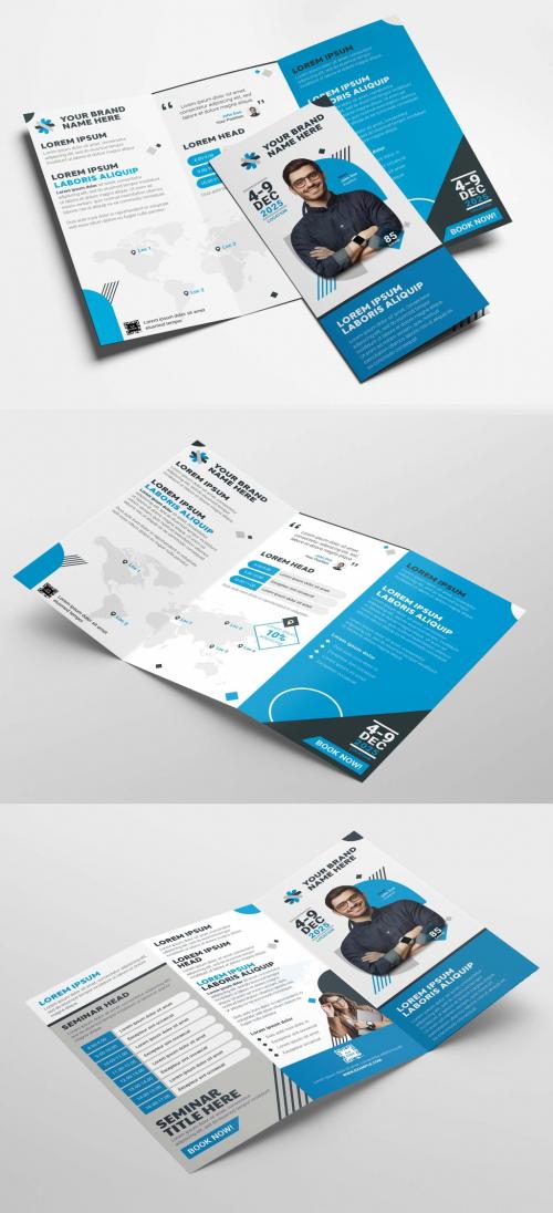 Trifold Brochure for Corporate Event - 436886980