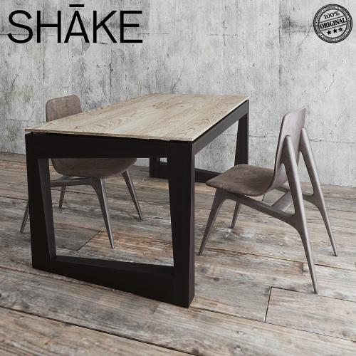 Shake Twist Table & hio chair